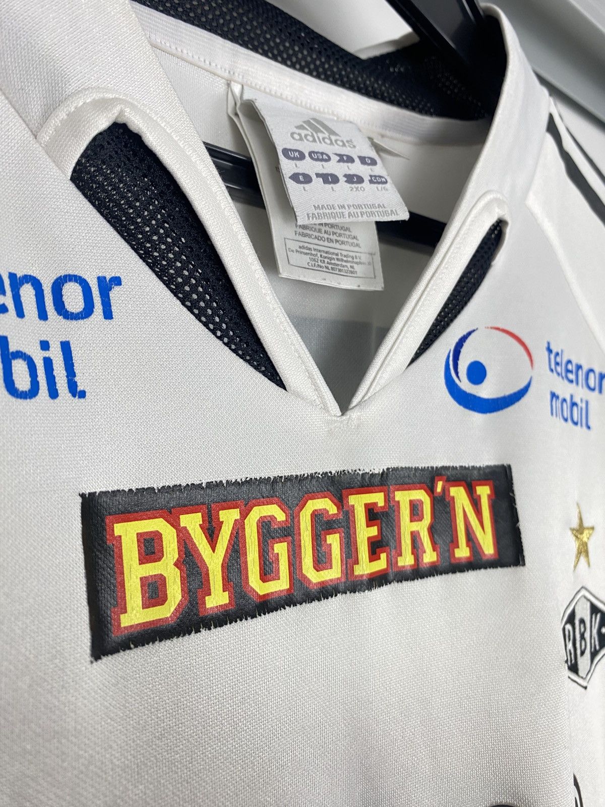 Adidas Vintage Y2K Adidas x Rosenborg 2004 2005 04/05 Home Jersey Size US L / EU 52-54 / 3 - 7 Thumbnail