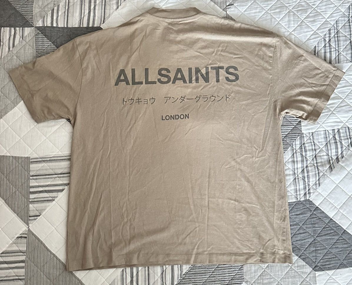 Allsaints All Saints Underground Tee Size US XXL / EU 58 / 5 - 2 Thumbnail