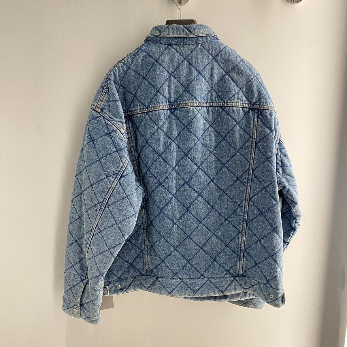 Balenciaga Balenciaga Oversized Quilted Denim Jacket Size US L / EU 52-54 / 3 - 4 Thumbnail