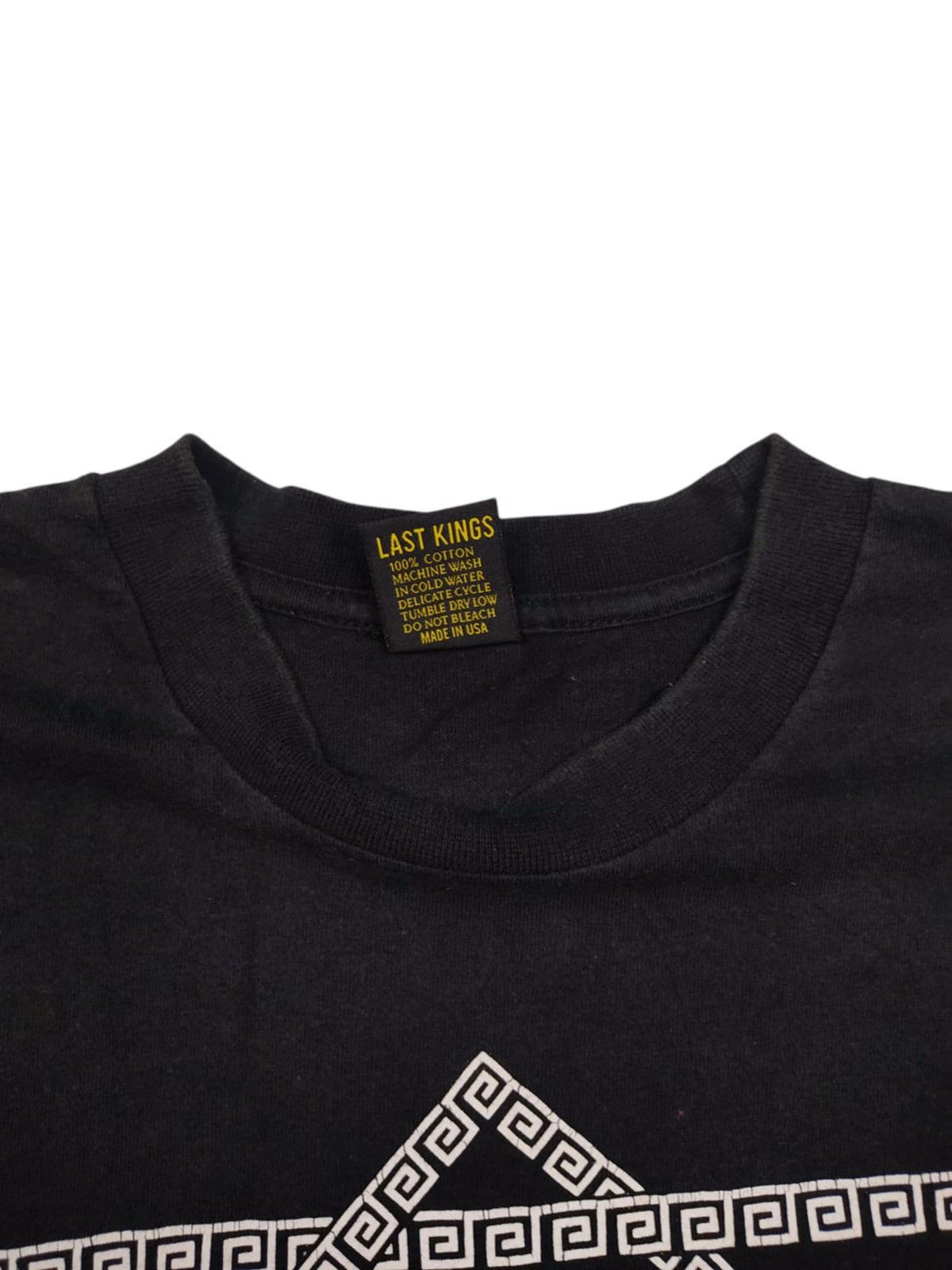 Last Kings × Rap Tees LAST KINGS Records T-Shirt Tyga Egyptian Tut Logo Hip Hop Size US L / EU 52-54 / 3 - 6 Thumbnail