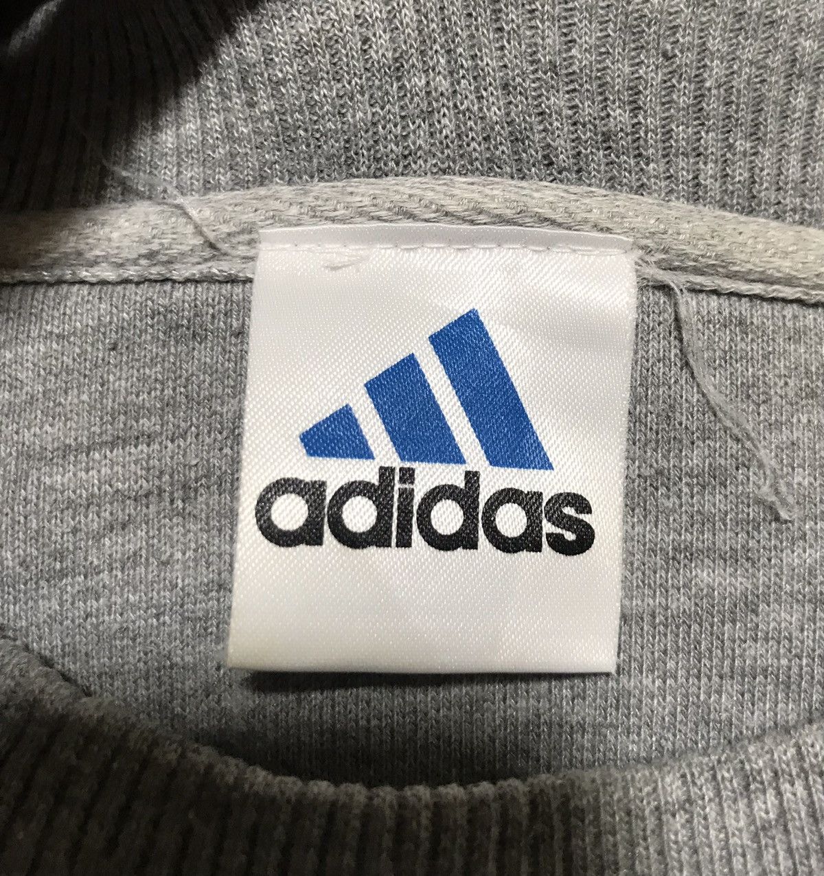 Adidas × Vintage Vintage Adidas Embroidery Black Logo Small Sweatshirt Size US L / EU 52-54 / 3 - 5 Thumbnail