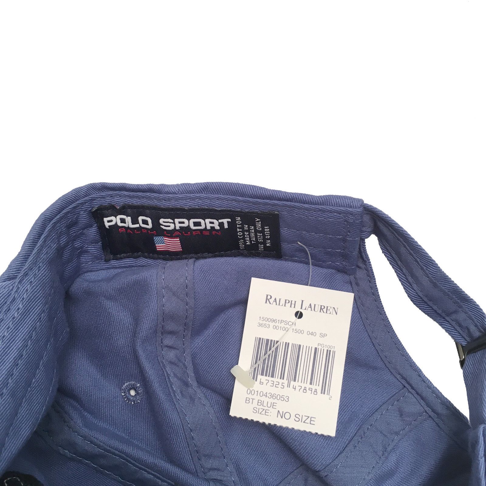 Polo Ralph Lauren NEW 1999 Vintage Polo Sport Ralph Lauren Baseball Hat Blue Size ONE SIZE - 3 Thumbnail