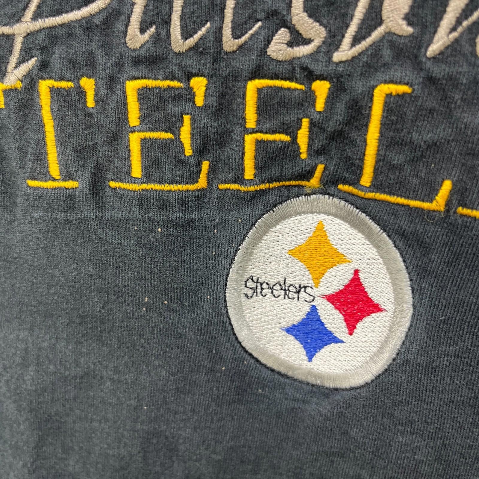 Other Vintage 90s Pittsburgh Steelers NFL T Shirt MEdium Size ONE SIZE - 5 Thumbnail