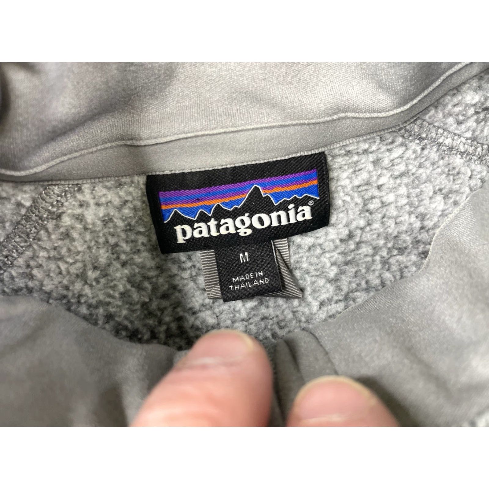 Patagonia Patagonia Better Sweater Womens Medium Gray Heather Long Sleeve 1/4 Zip Fleece Size M / US 6-8 / IT 42-44 - 3 Thumbnail