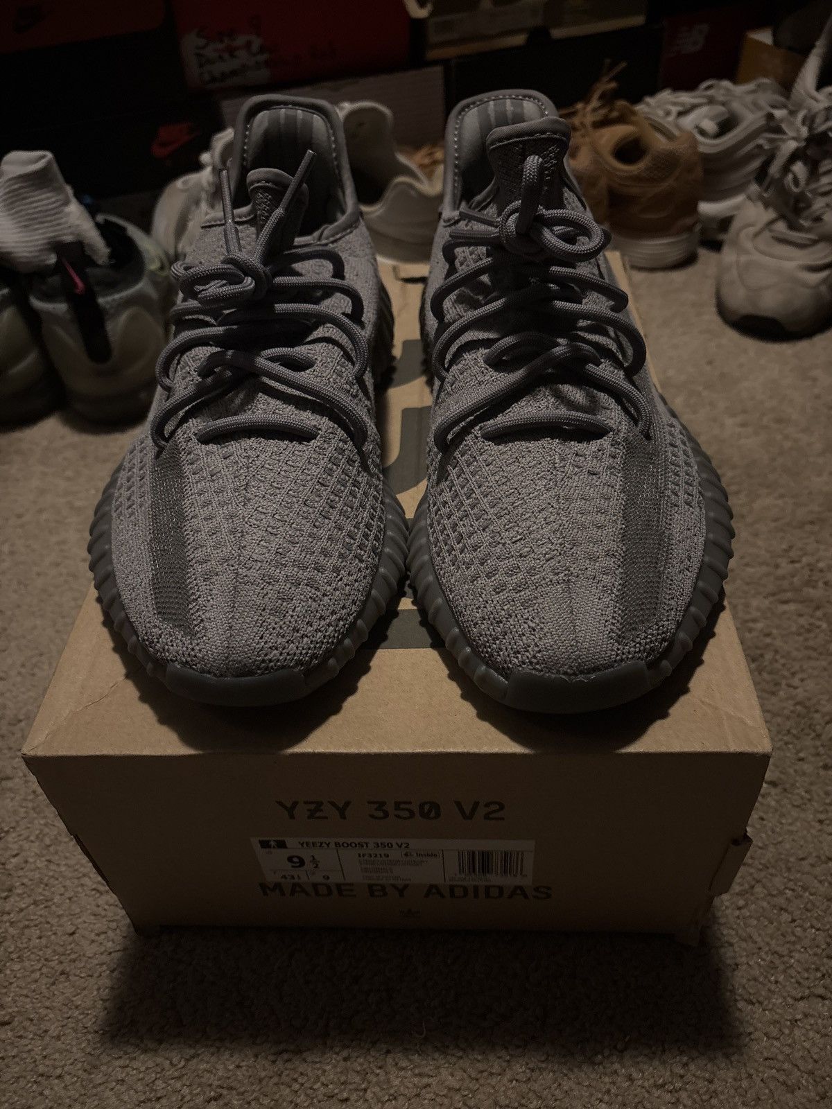 Yeezy YEEZY BOOST 350 V2 STEEL GREY Size US 9.5 / EU 42-43 - 3 Thumbnail