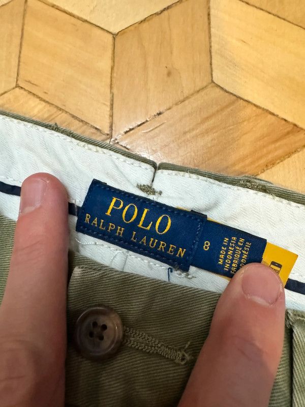Polo Ralph Lauren Ralph Lauren SLG PNT Pants Khaki Green Chino Size 30" / US 8 / IT 44 - 2 Thumbnail