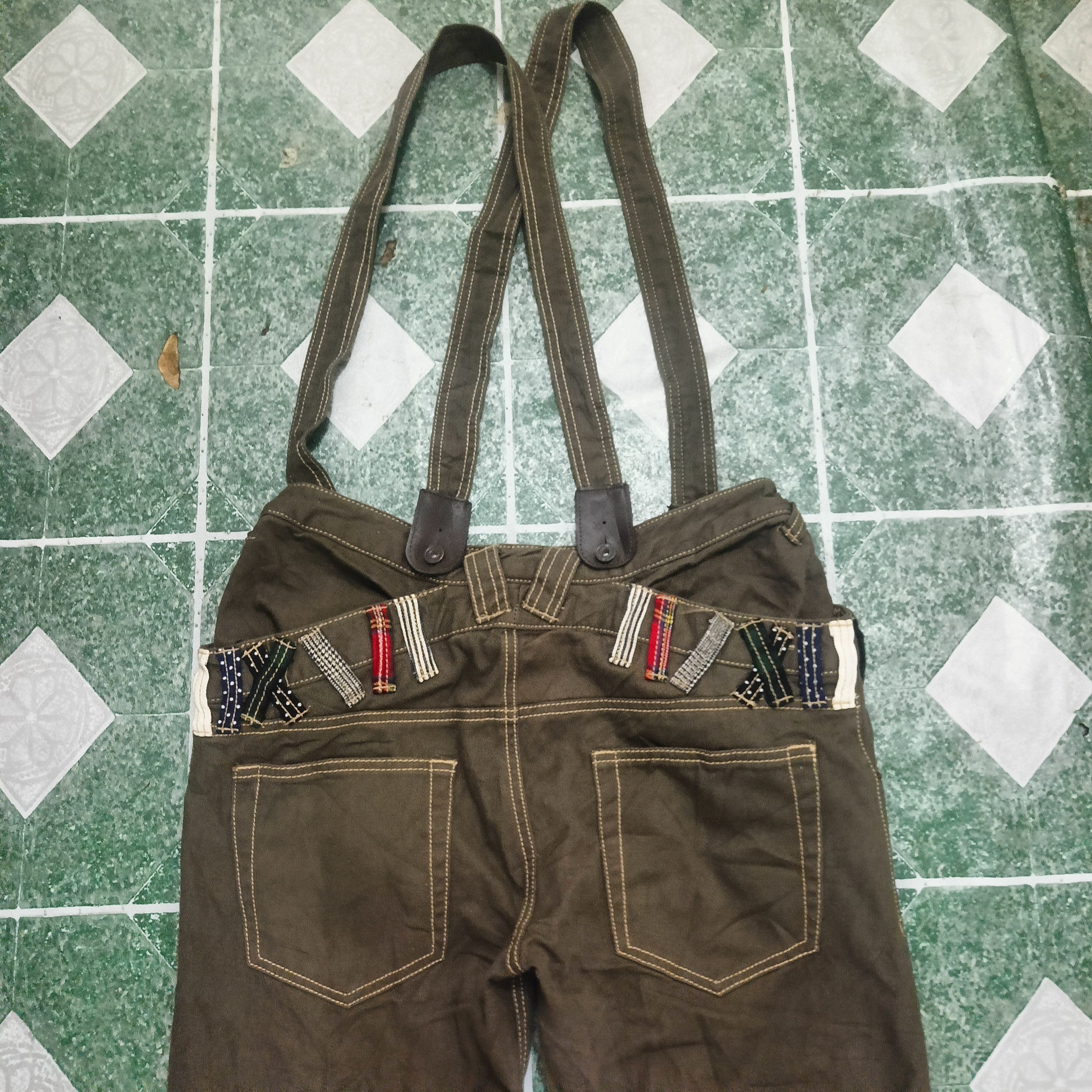 If Six Was Nine Copper Smith Double Waist Suspender Jeans Size US 31 - 8 Thumbnail