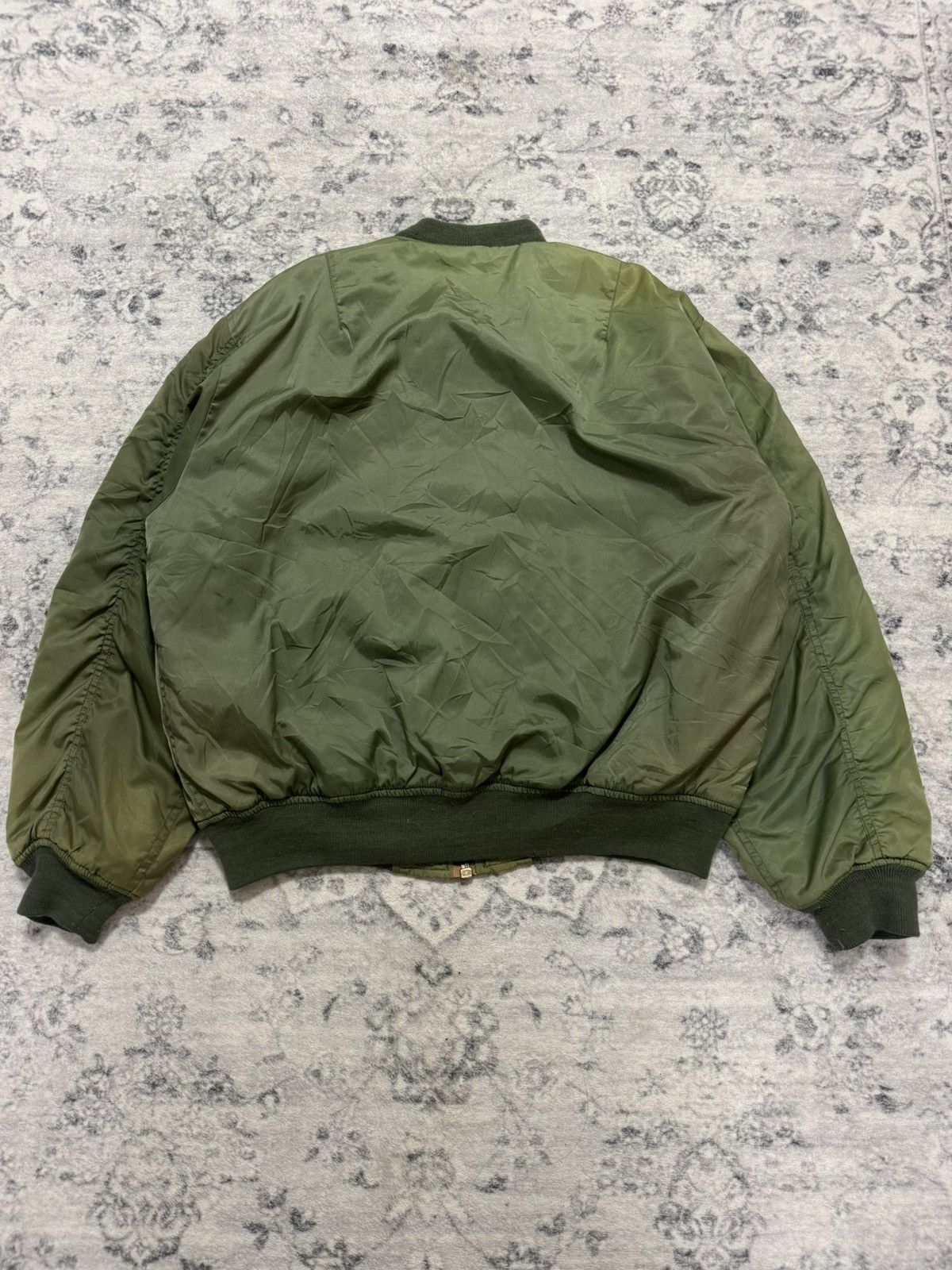 Japanese Brand VINTAGE INTERMEDIATE FLIGHT BOMBER JACKET Size US L / EU 52-54 / 3 - 7 Thumbnail