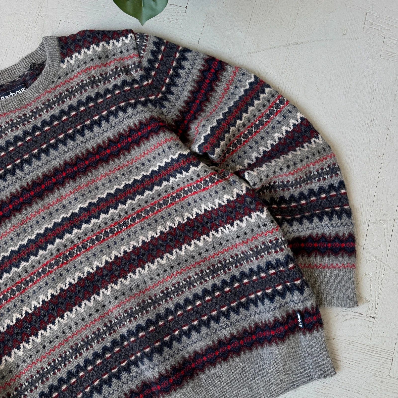 Barbour Barbour Chunky Knit Pure Wool Sweater Size US XL / EU 56 / 4 - 3 Thumbnail