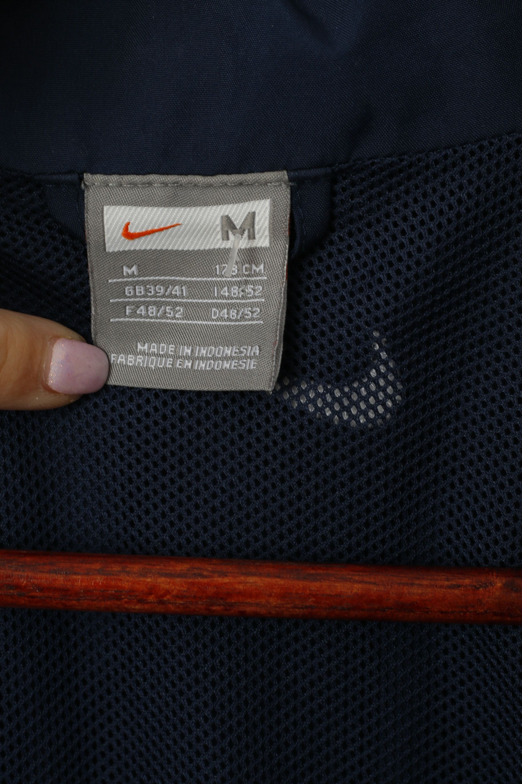 Nike Nike Men M 178 Jacket Navy Training 0698 Size US M / EU 48-50 / 2 - 3 Thumbnail