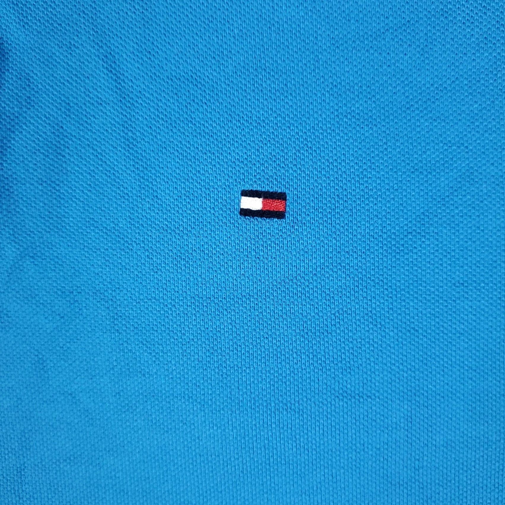 Tommy Hilfiger VINTAGE Tommy Hilfiger Polo Shirt Mens Large Blue Casual Short Sleeve Polo Adult Large Blue Tommy Hilfiger Mens Polo 90s? Size US L / EU 52-54 / 3 - 3 Thumbnail