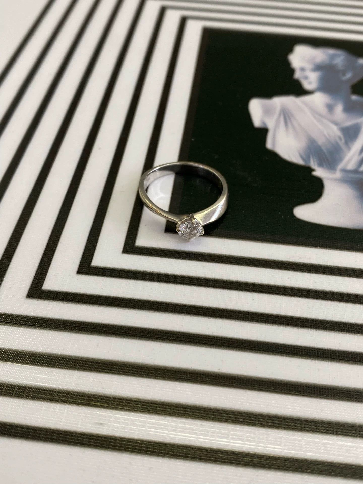 Japanese Brand Chow Sang Sang 50pt Diamond Ring Size ONE SIZE - 1 Thumbnail