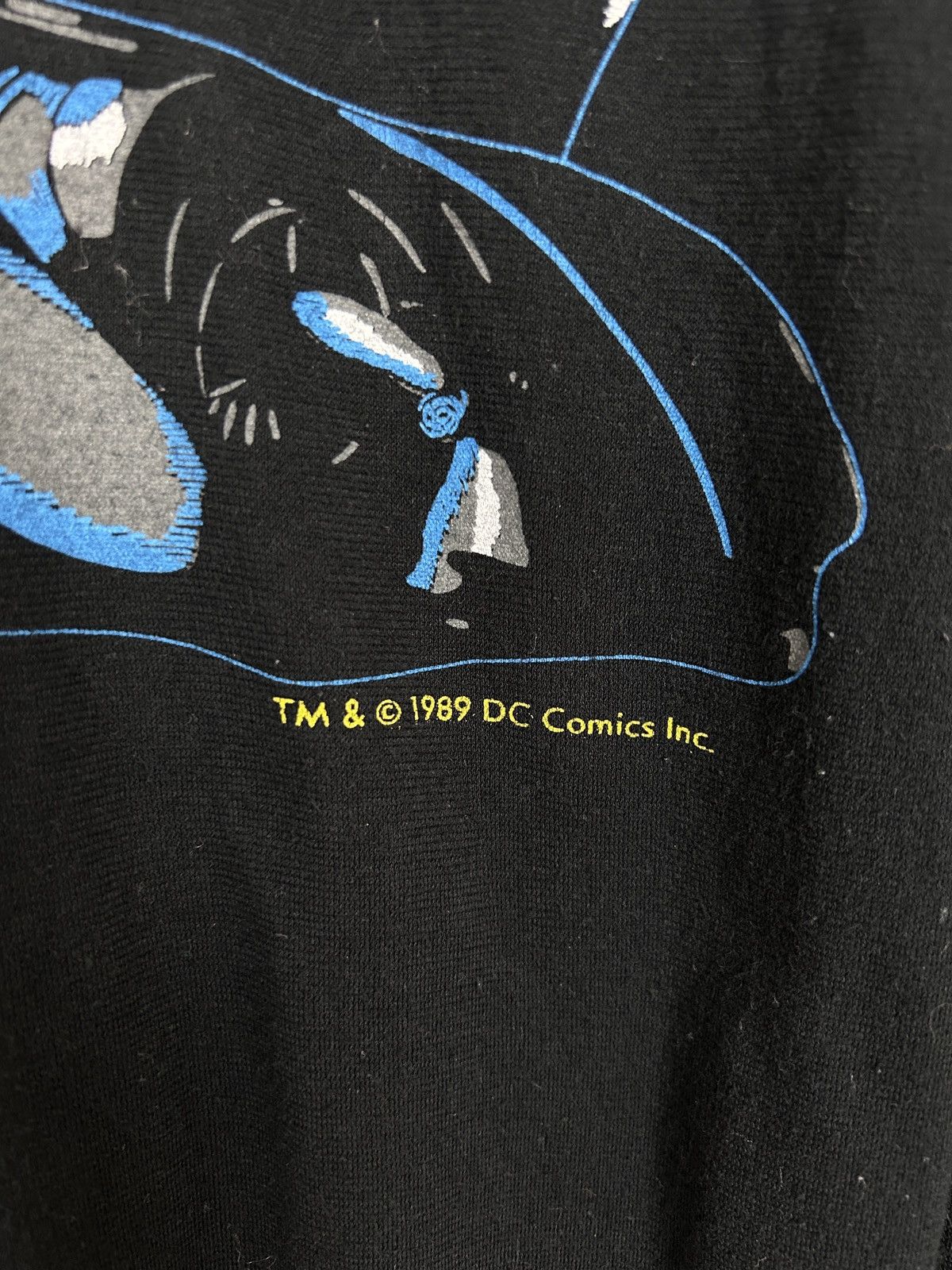 DC Comics 80s Vintage 1989 Batman DC Comics Long Sleeve Sweat Size US S / EU 44-46 / 1 - 3 Thumbnail