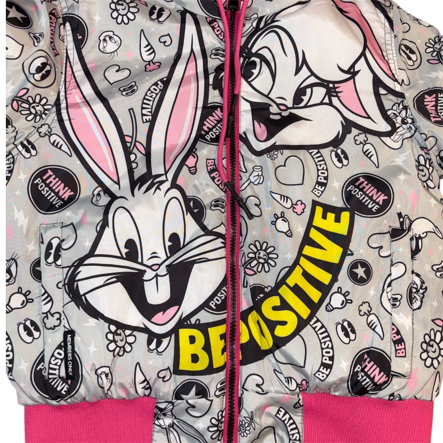 The Unbranded Brand Looney Tunes Puffer Jacket Size Small Size S / US 4 / IT 40 - 2 Thumbnail