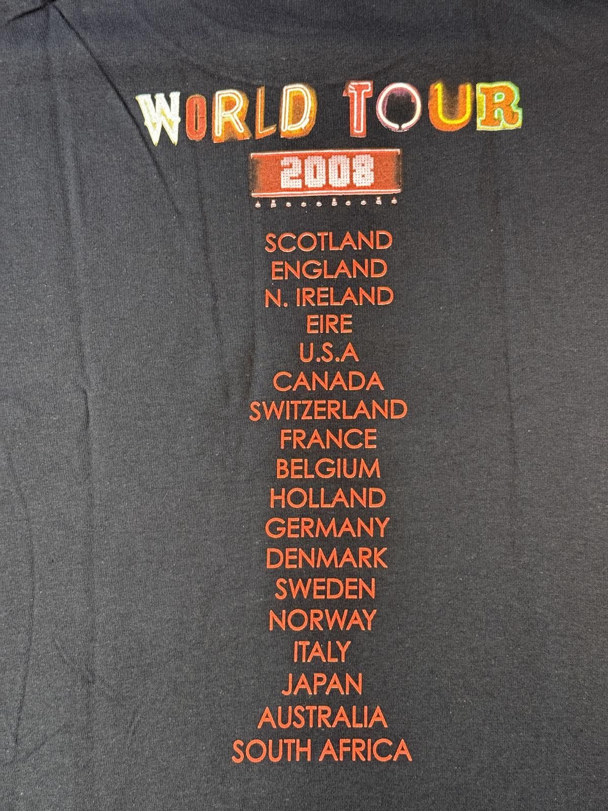 Designer James Blunt T-shirt Tour 2008 All The Lost Souls Tee - M Size US M / EU 48-50 / 2 - 7 Thumbnail