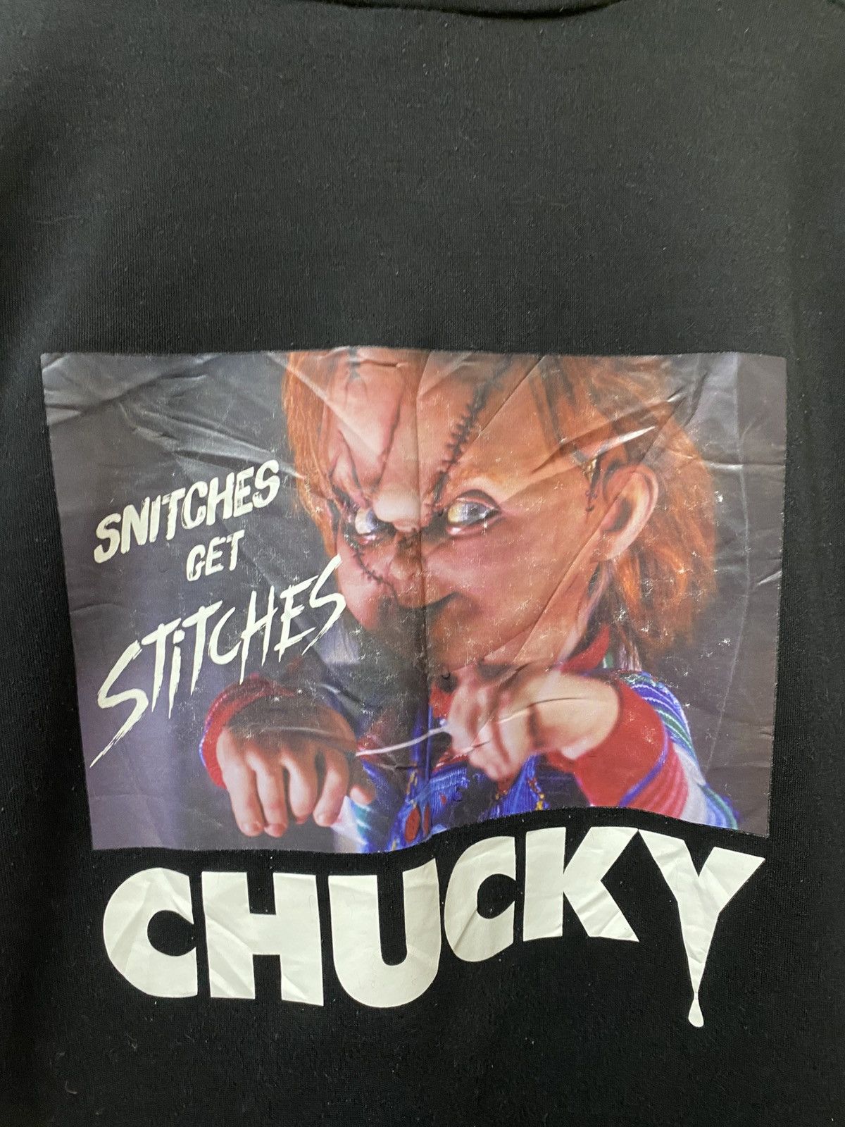 Expert Horror Chucky Sweatshirt Crewneck Tee Black Colour Size US L / EU 52-54 / 3 - 3 Thumbnail