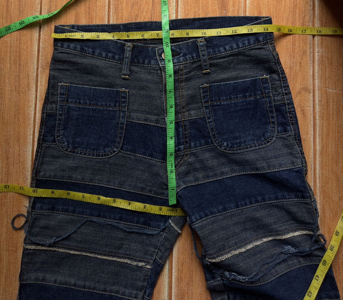 Hysteric Glamour × Japanese Brand Hysteric Glamour OG Hagi denim Size US 29 - 11 Thumbnail