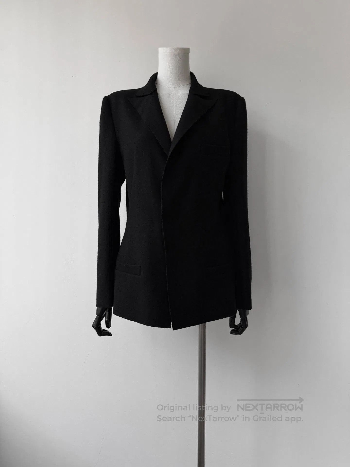 Yohji Yamamoto Yohji Yamamoto Y's 08AW Wool Jacket. Size US XL / EU 56 / 4 - 8 Thumbnail