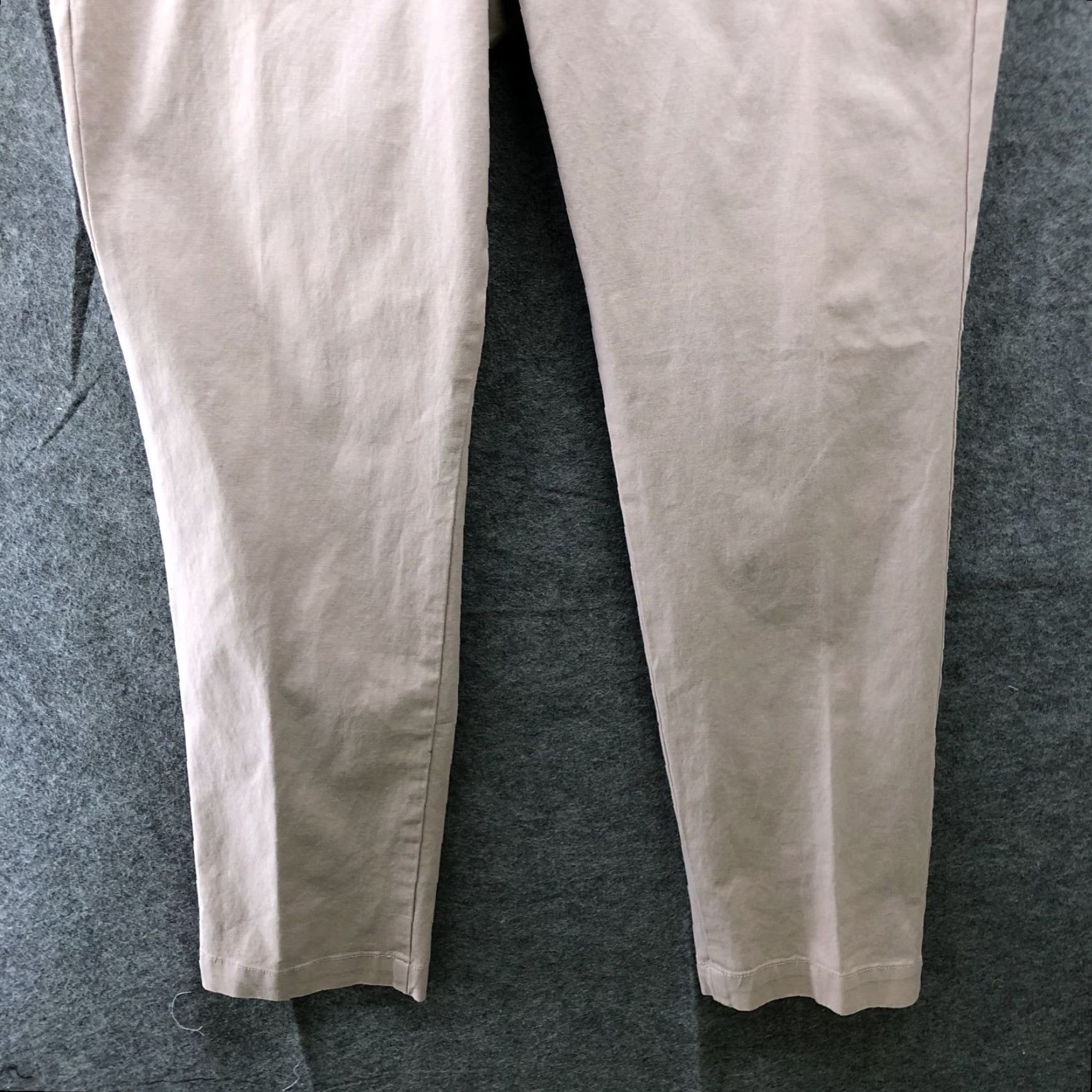 Gap GAP Pale Pink Chino Pants Mens 32x30 Slim Fit Flat Front Stretch Size US 32 / EU 48 - 4 Thumbnail