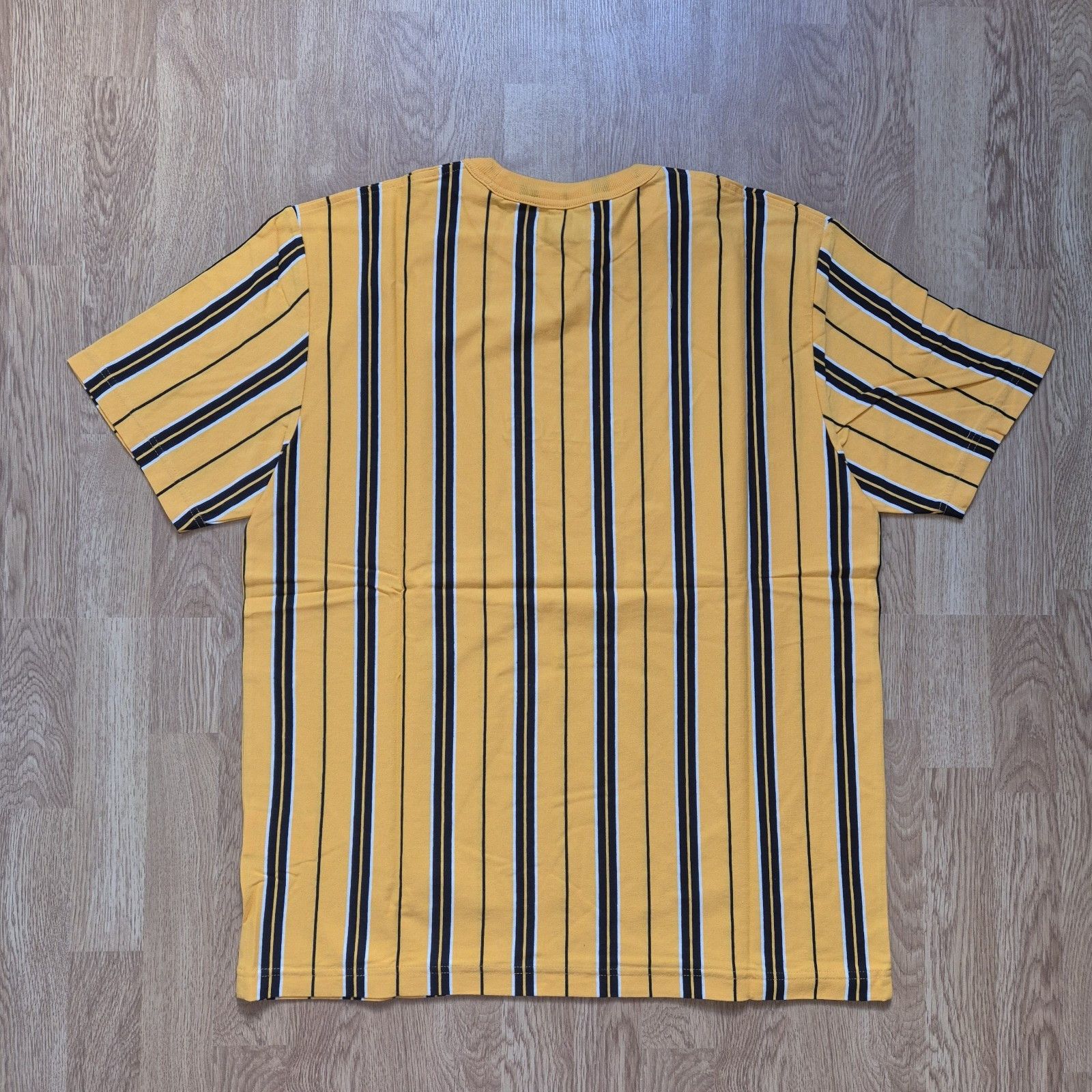 Palace Palace Vertical Stripe T-Shirt Yellow XL Brand New FW22 Size US XL / EU 56 / 4 - 2 Thumbnail