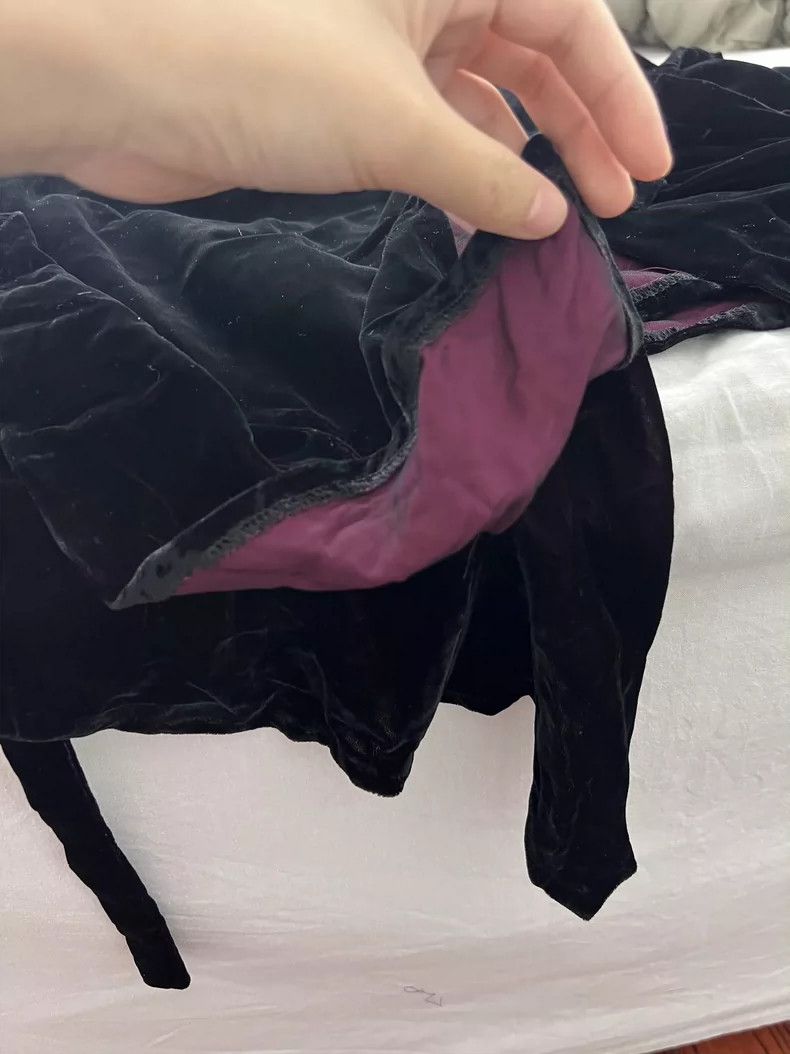 Comme des Garcons Comme Des Garcons Velvet wrap skirt 2505-Nextarrow Size M / US 6-8 / IT 42-44 - 4 Thumbnail