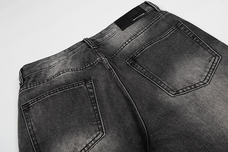 Vintage Men's American Vintage Washed, Whiskered Straight-Leg Jeans Size US 32 / EU 48 - 5 Thumbnail