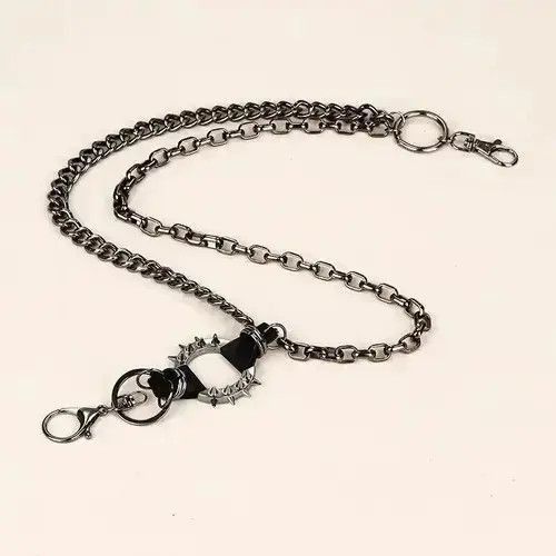 Other Gun Balck Color Hip-hop Pants Belt Chains Size ONE SIZE - 4 Thumbnail