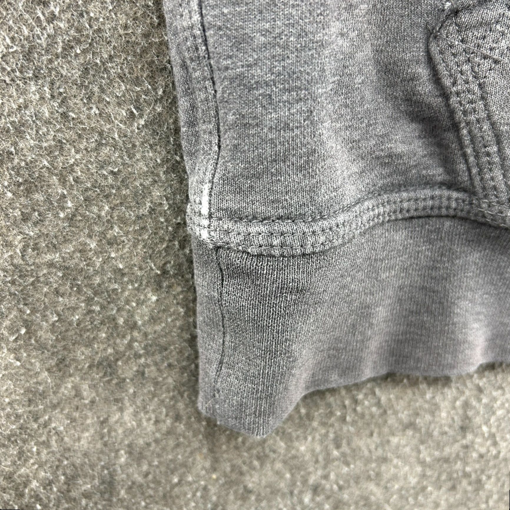 Nike Nike Hoodie Mens Small Gray Pullover Fleece Cotton Blend Swoosh Club Logo Pocket Hooded Crew Neck Regular Size US S / EU 44-46 / 1 - 4 Thumbnail