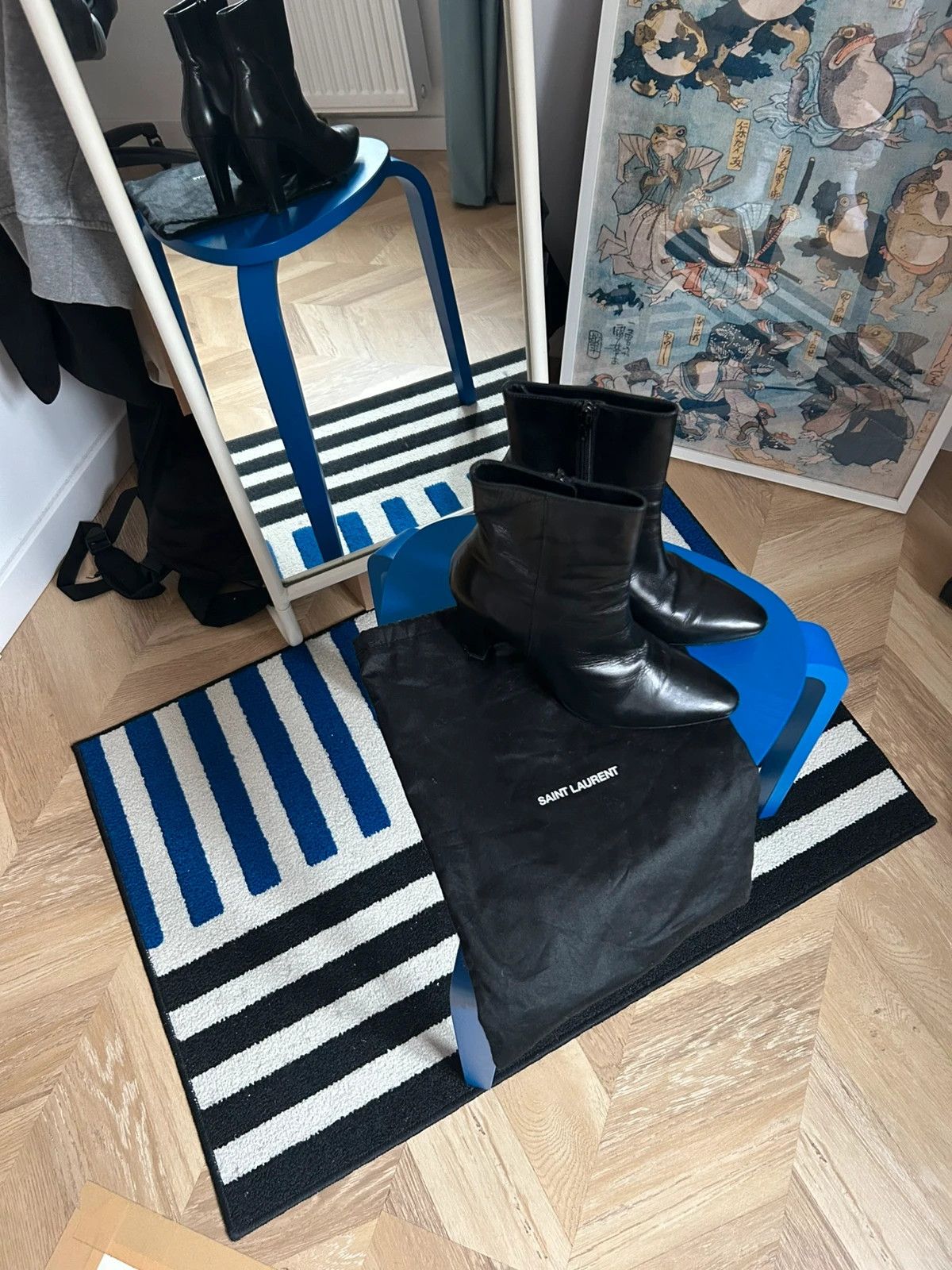 Saint Laurent Paris Saint Laurent Lou Ankle Boots Size US 6 / IT 36 - 14 Thumbnail