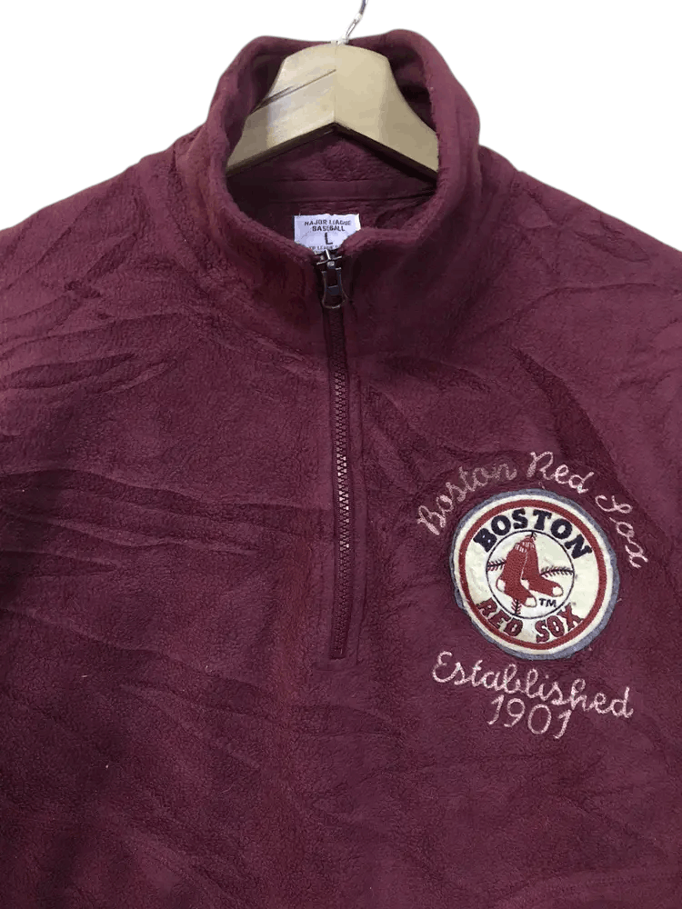 MLB Uniqlo x MLB Boston Red Sox Fleece Sweatshirts Size US L / EU 52-54 / 3 - 3 Thumbnail