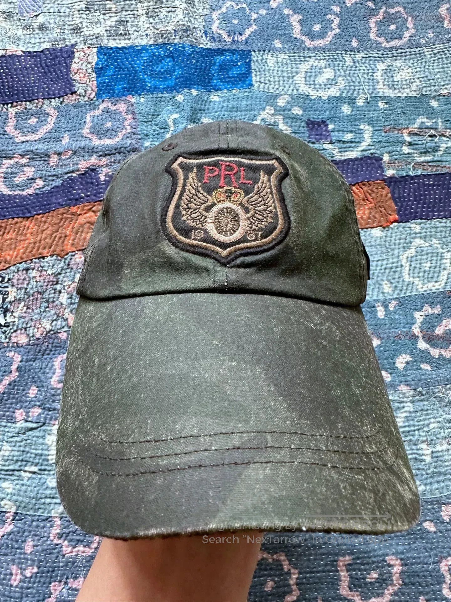 RRL Ralph Lauren rrl oil wax baseball cap. Size ONE SIZE - 1 Thumbnail