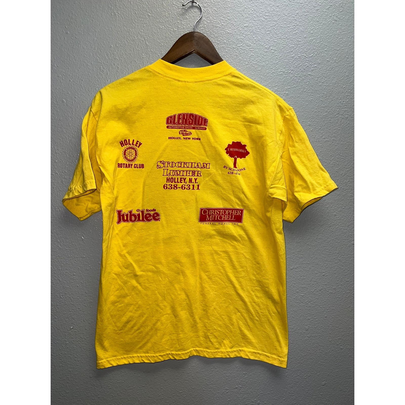 Gildan Vintage Jim Ferris Memorial Race Shirt Holley New York VTG M Size US M / EU 48-50 / 2 - 6 Thumbnail