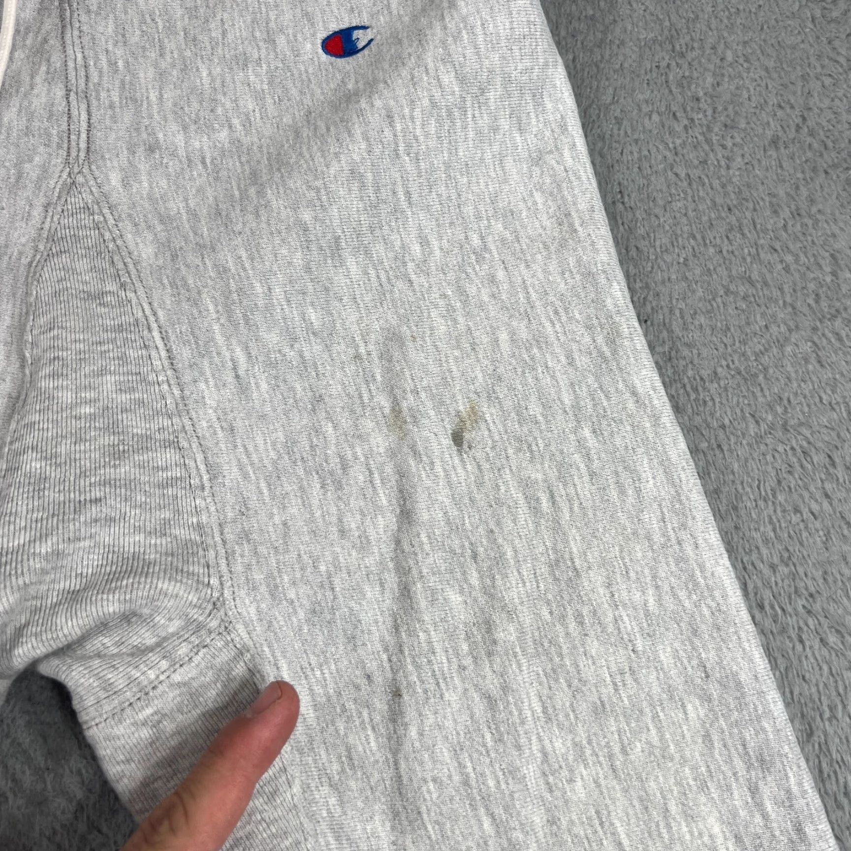 Champion Vintage 70s Champion Reverse Weave Expansion Gusset Sweatpants M Heather Gray Size US 31 - 3 Thumbnail
