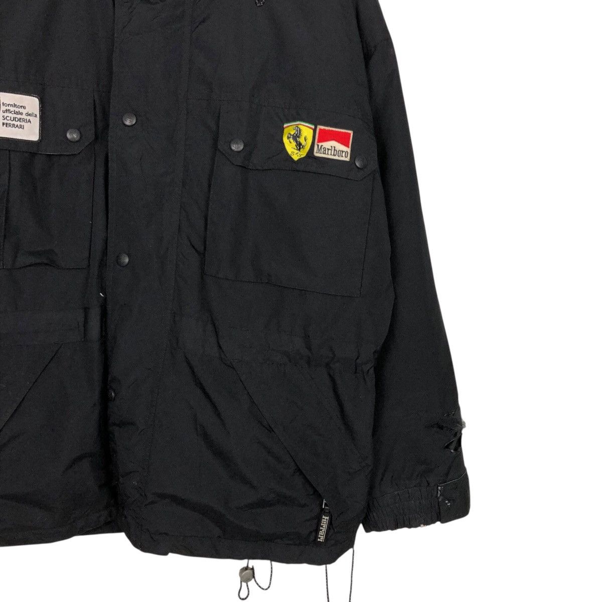 Japanese Brand 📌Vintage Zipper Jacket Racing Wear Ferrari Distressed Wear Size US S / EU 44-46 / 1 - 7 Thumbnail