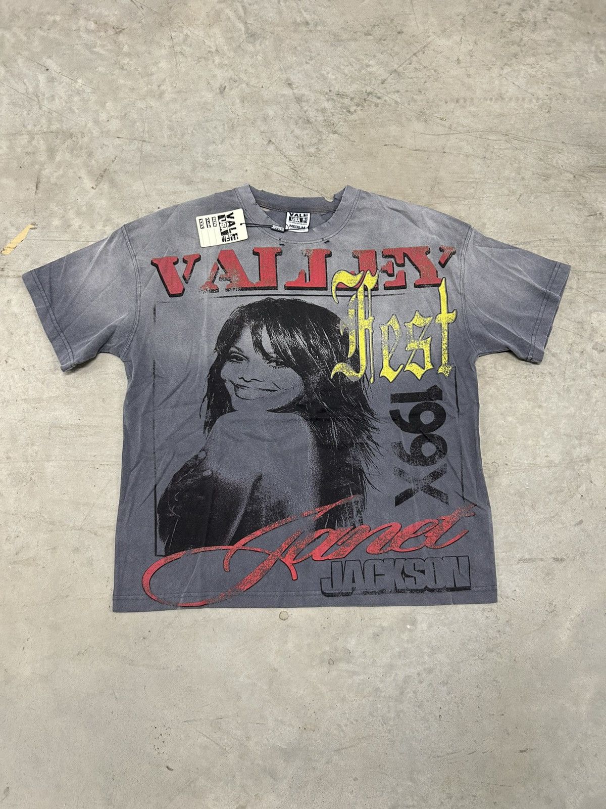 Vale Vale Sade Thrashed Valley Tour Tee Sz Small | Grailed