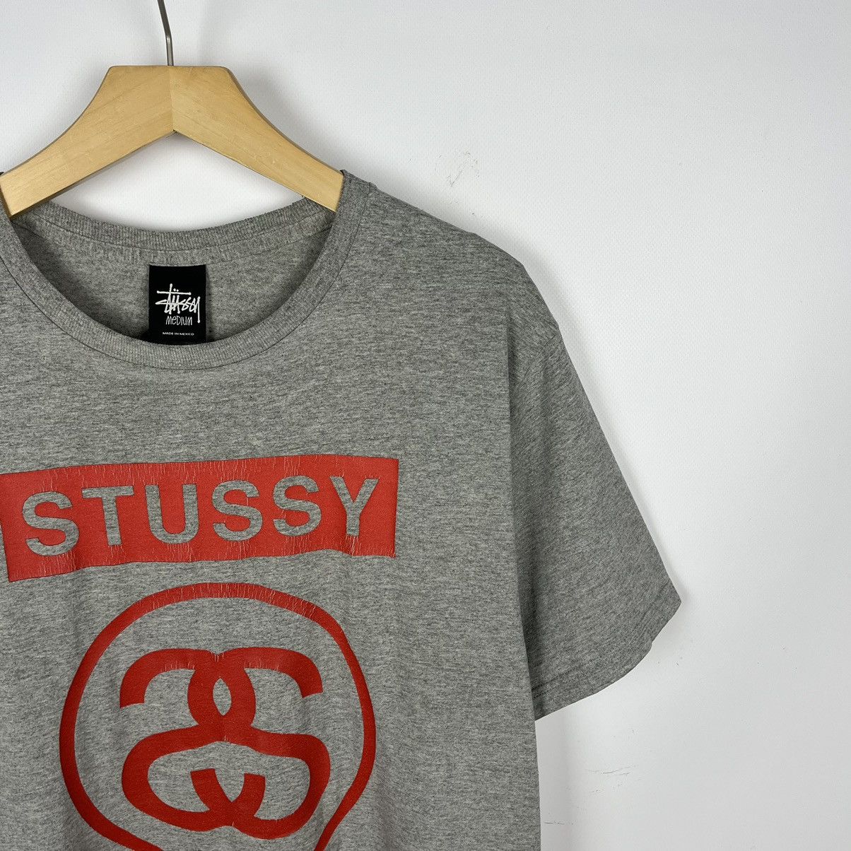 Stussy Vintage Stussy y2k big logo tee 00’s Size US M / EU 48-50 / 2 - 2 Thumbnail