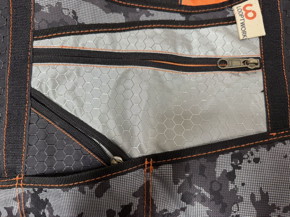 Other Looptworks Noll Messenger Bag Camo Orange Upcycled Size ONE SIZE - 9 Thumbnail