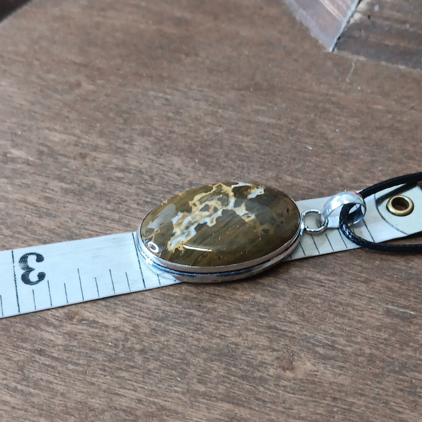 Other Ocean Jasper gemstone pendant necklace Size ONE SIZE - 3 Thumbnail