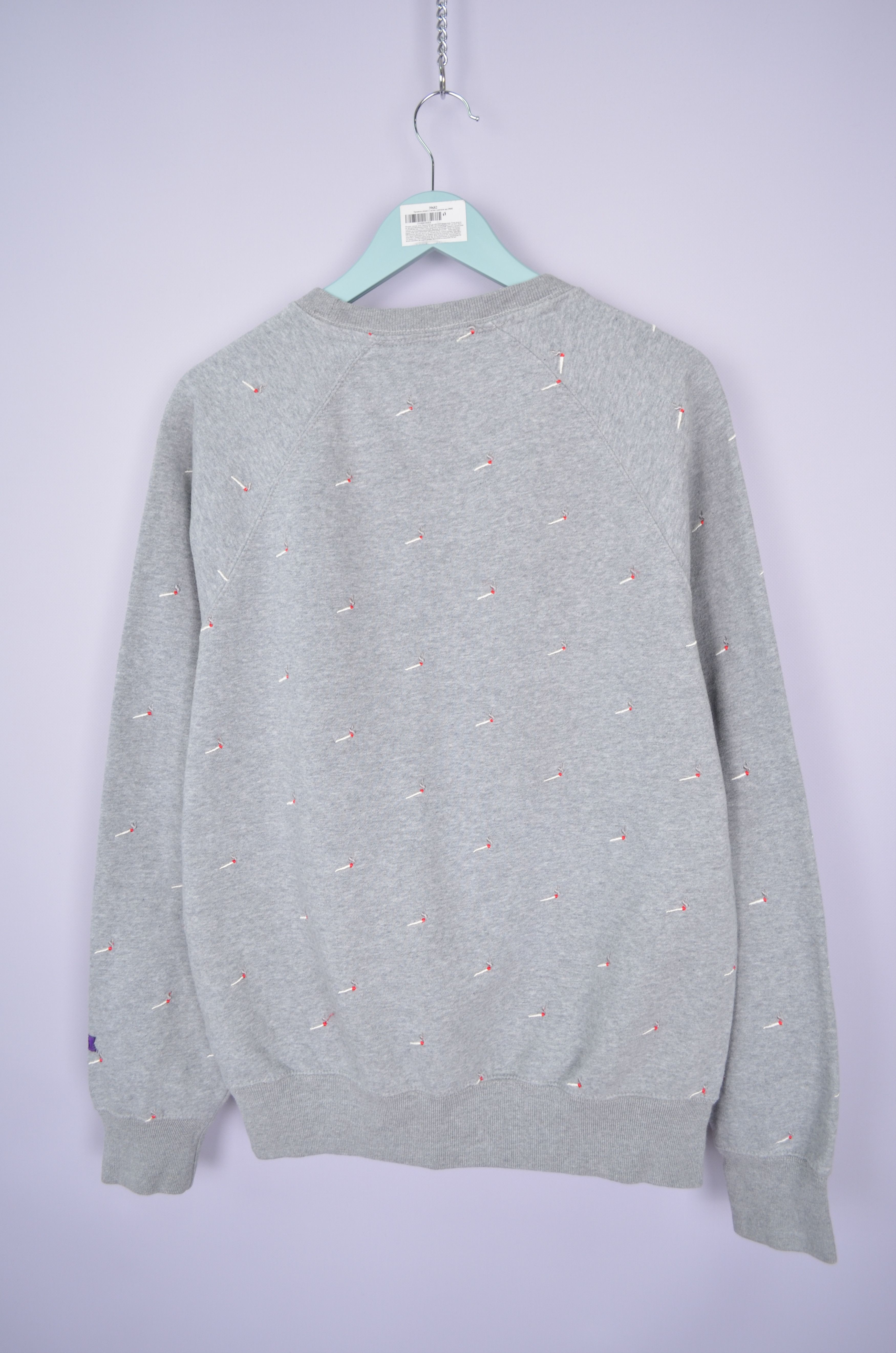 Designer The Smokers Club Crewneck Pullover Sweatshirt Size S Joint Size US S / EU 44-46 / 1 - 10 Thumbnail
