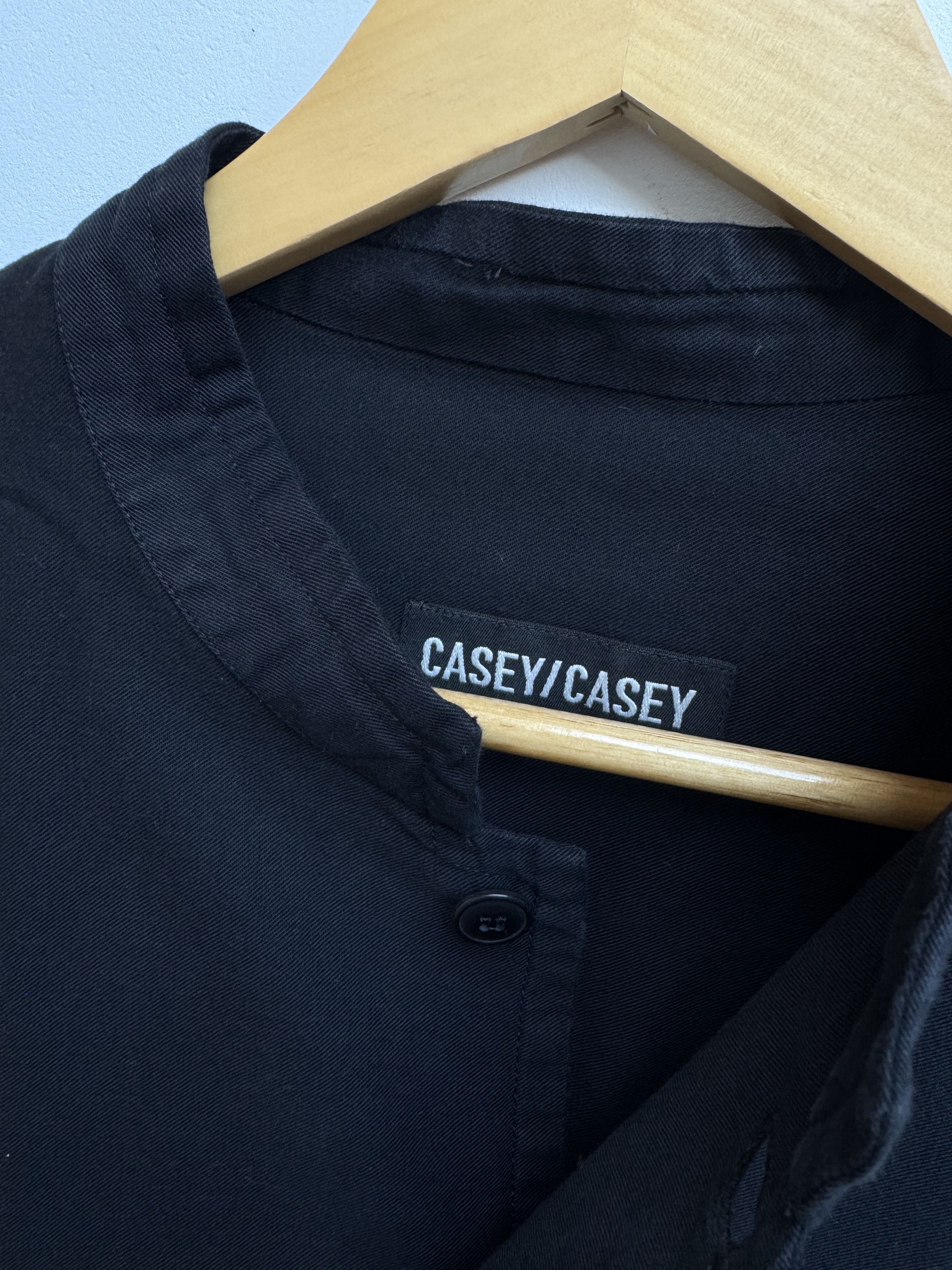 Casey Casey Monk collar overshirt / shirt jacket / button-up Size US M / EU 48-50 / 2 - 3 Thumbnail