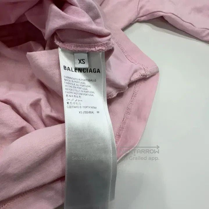 Balenciaga Balenciaga Pink Short Sleeve T. Size US XS / EU 42 / 0 - 2 Thumbnail
