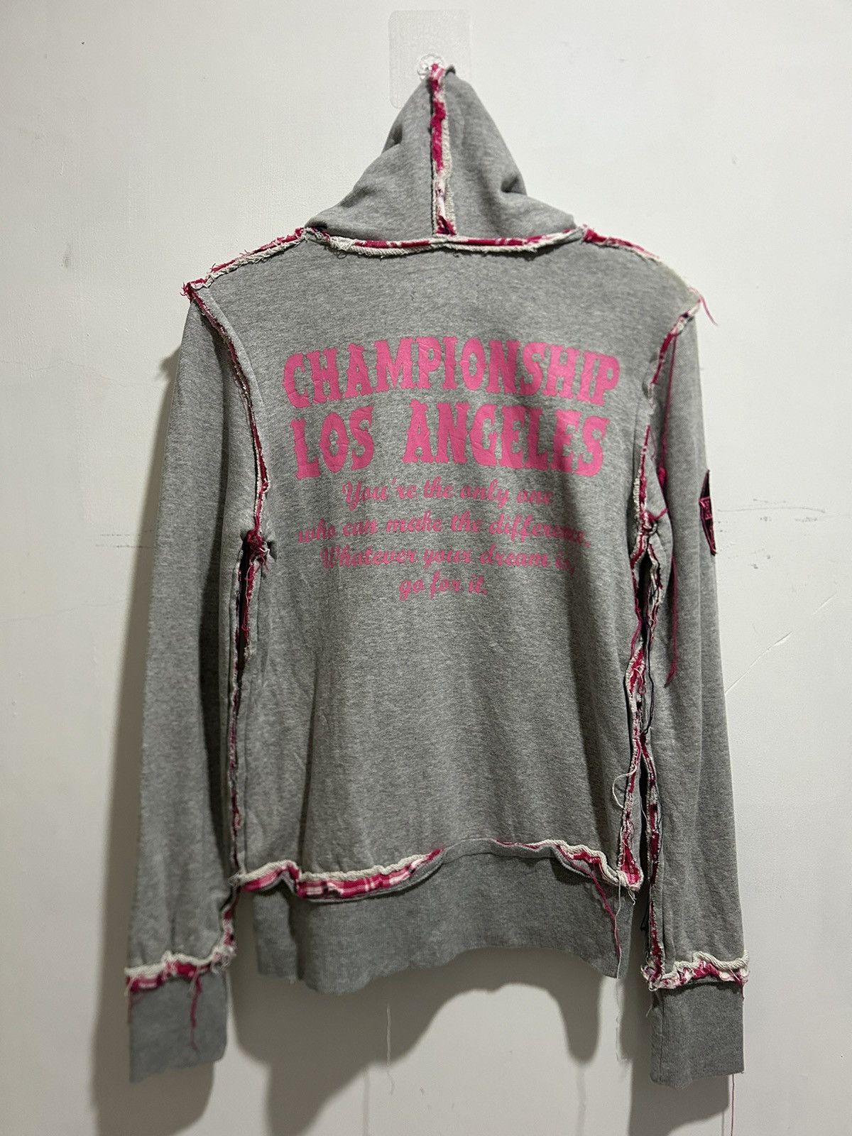 Japanese Brand Y2K LA Gate Japanese LGB Style Full Zip Hoodie Size US M / EU 48-50 / 2 - 3 Thumbnail