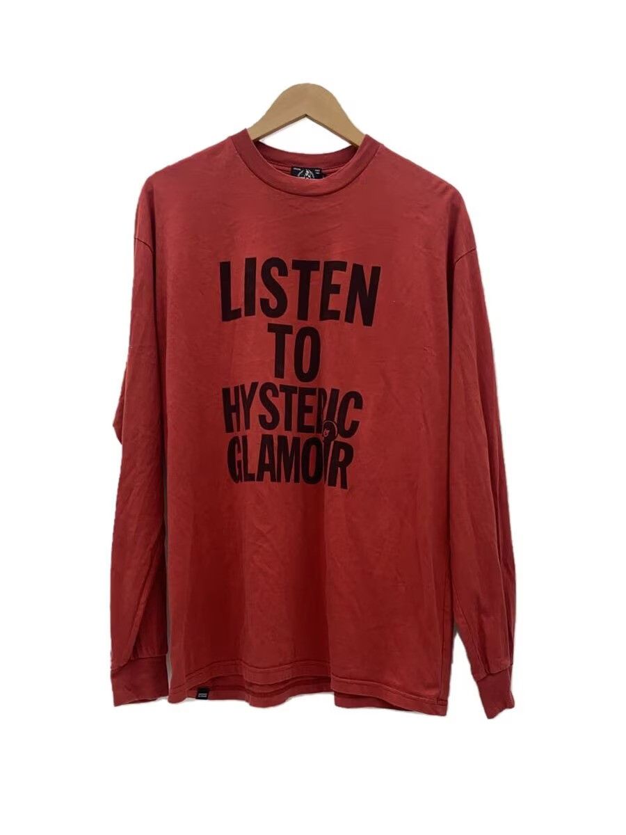 トップス HYSTERIC GLAMOUR Long sleeve T-shirt / L Off-white & Pink Hysteric Glamour Edition Long Sleeve T