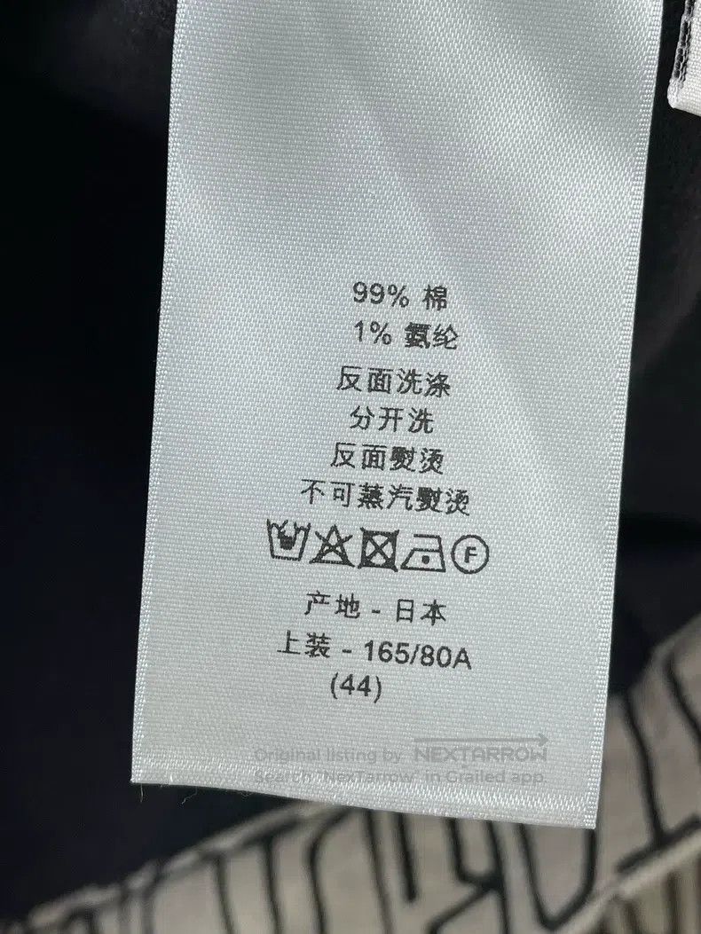 Dior Dior Letter denim jacket Size US S / EU 44-46 / 1 - 7 Thumbnail