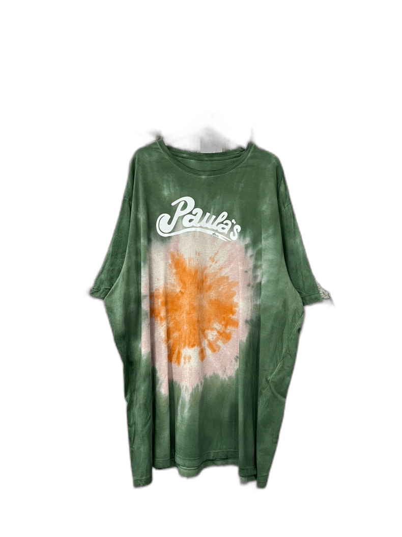 Loewe Green Tie-Dye Short Sleeve T-Shirt Size US L / EU 52-54 / 3 - 1 Thumbnail