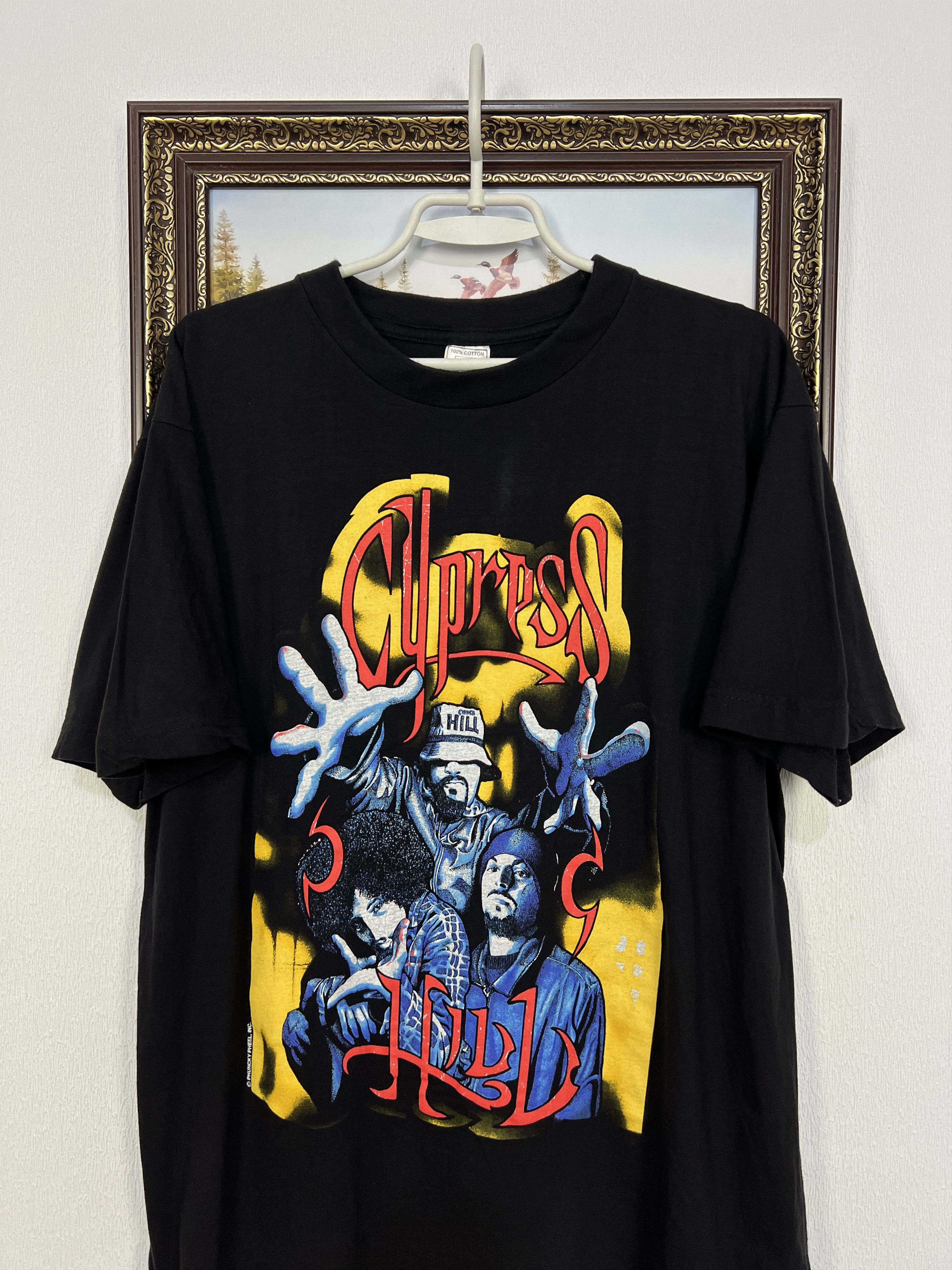 Vintage Vintage 90's Cypress Hill Shirt Rap Band Experience Tee Size US XL / EU 56 / 4 - 2 Thumbnail