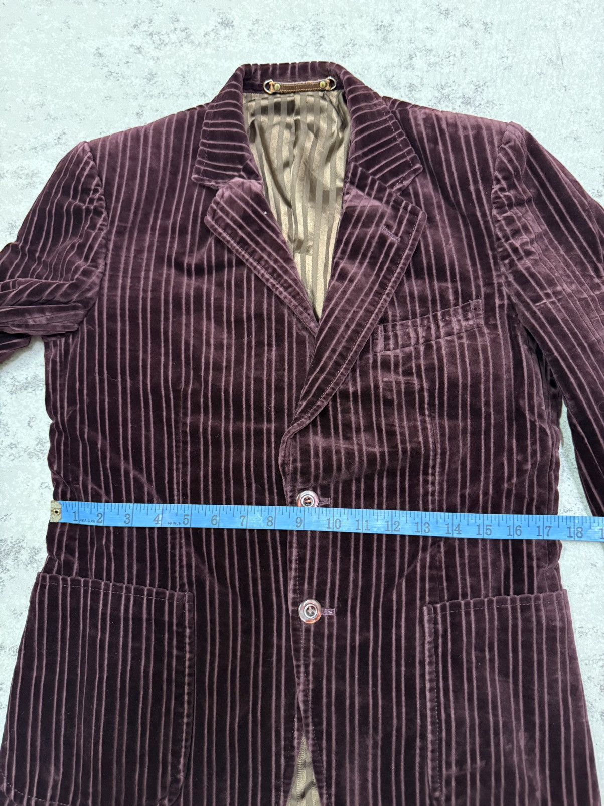 Velvet Vintage Niedieck brilliant velvet brown blazer Size US S / EU 44-46 / 1 - 18 Thumbnail