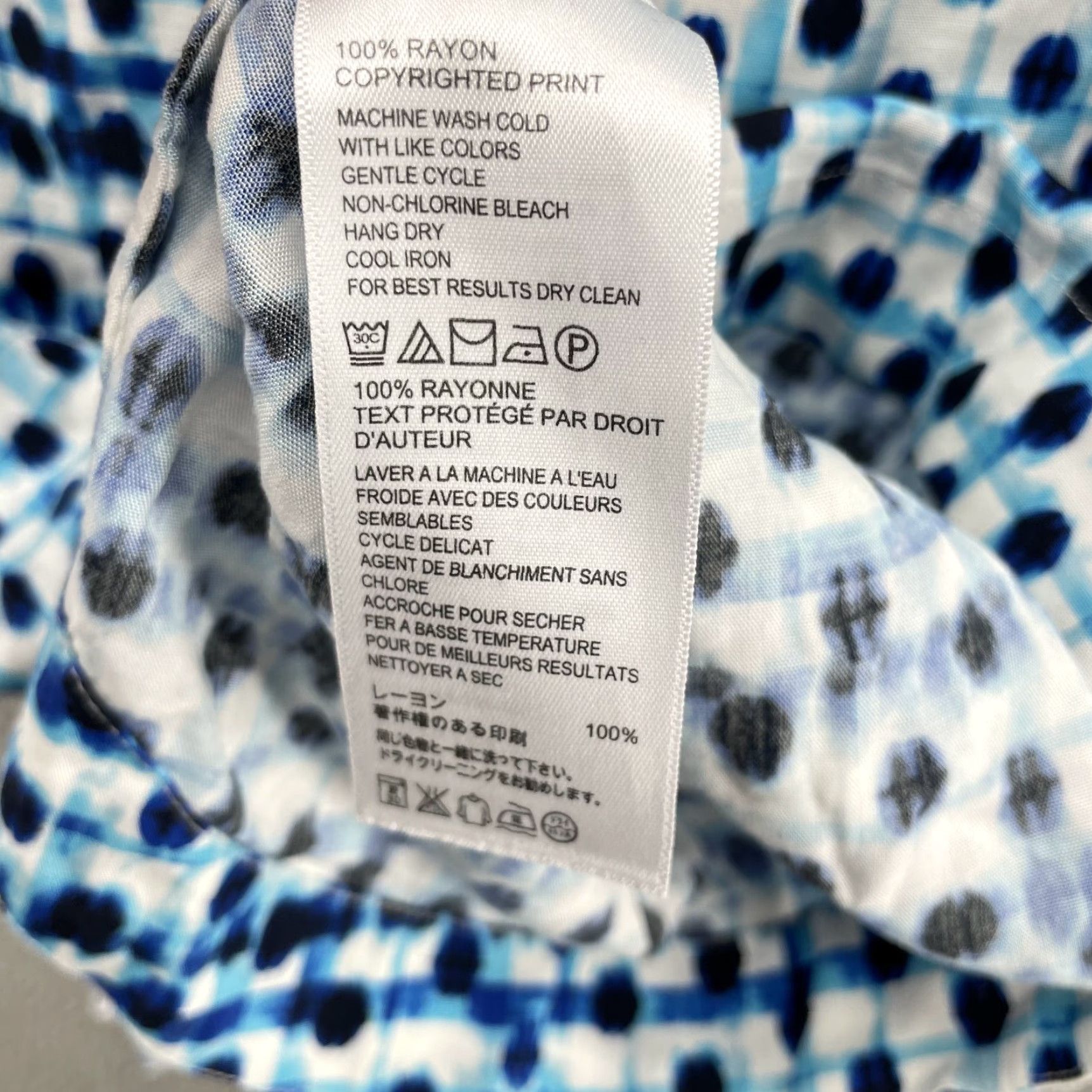 Tommy Bahama Tommy Bahama Dress Women's Medium Dot Plaid Coastal Floral Boho Outdoor Preppy Dress Bohemian Beach Casual 90s Summer Womens Size M / US 6-8 / IT 42-44 - 7 Thumbnail