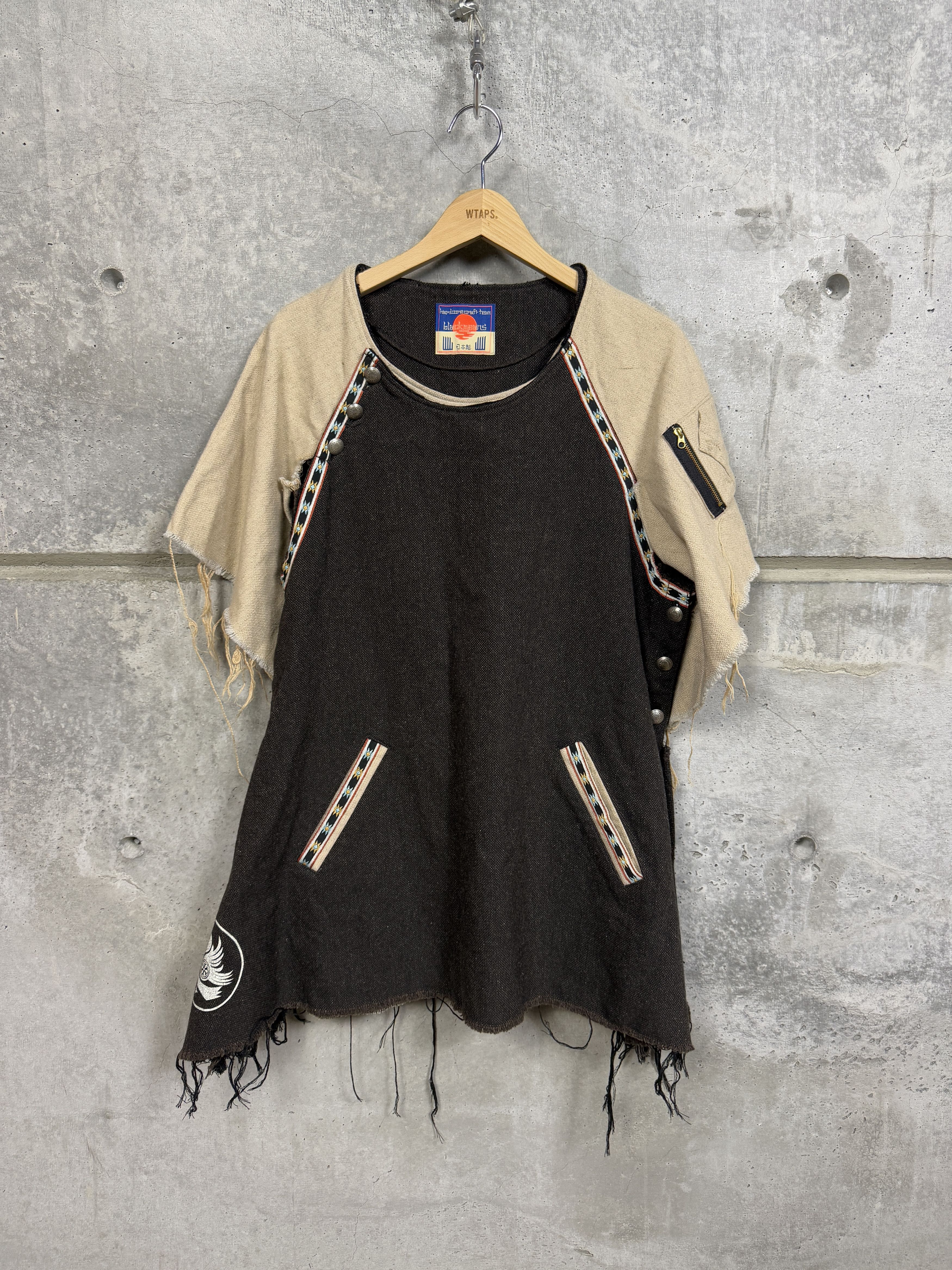Blackmeans Blackmeans x Gara SS15 Pullover/Poncho Size US M / EU 48-50 / 2 - 1 Thumbnail