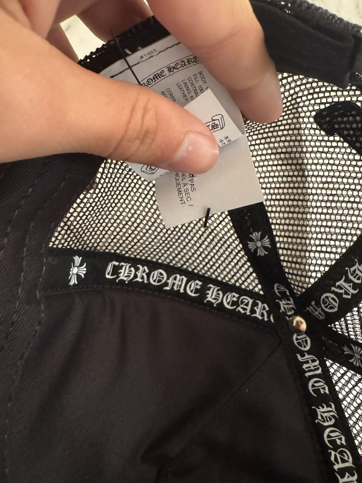 Chrome Hearts Chrome hearts cap triple cross military Size ONE SIZE - 10 Thumbnail